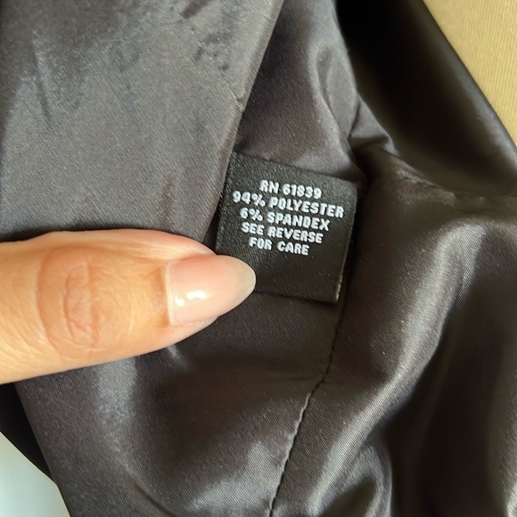 Teri Jon by Ricki Freeman Black Peplum Sheath Dress - Picture 8 of 9